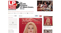 Desktop Screenshot of lpcoverlover.com